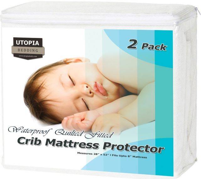SureGuard Crib Mattress Protector 100 Waterproof 52 X 28 Hypoallergenic  Soft for sale online
